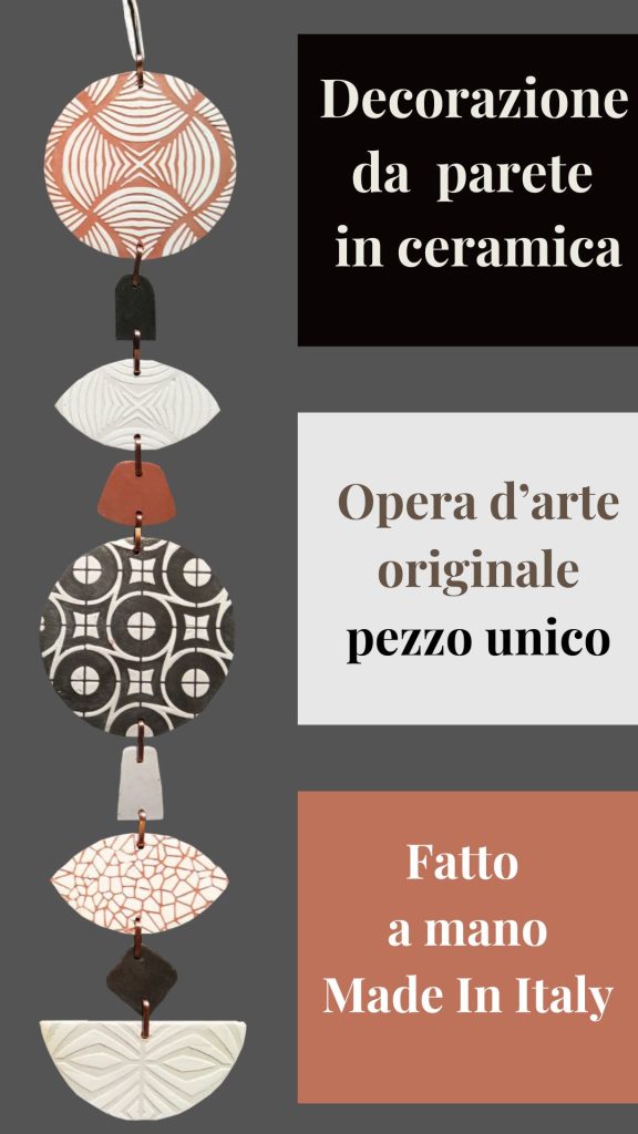 Decorazione a parete wall hanging originale fatta a mano